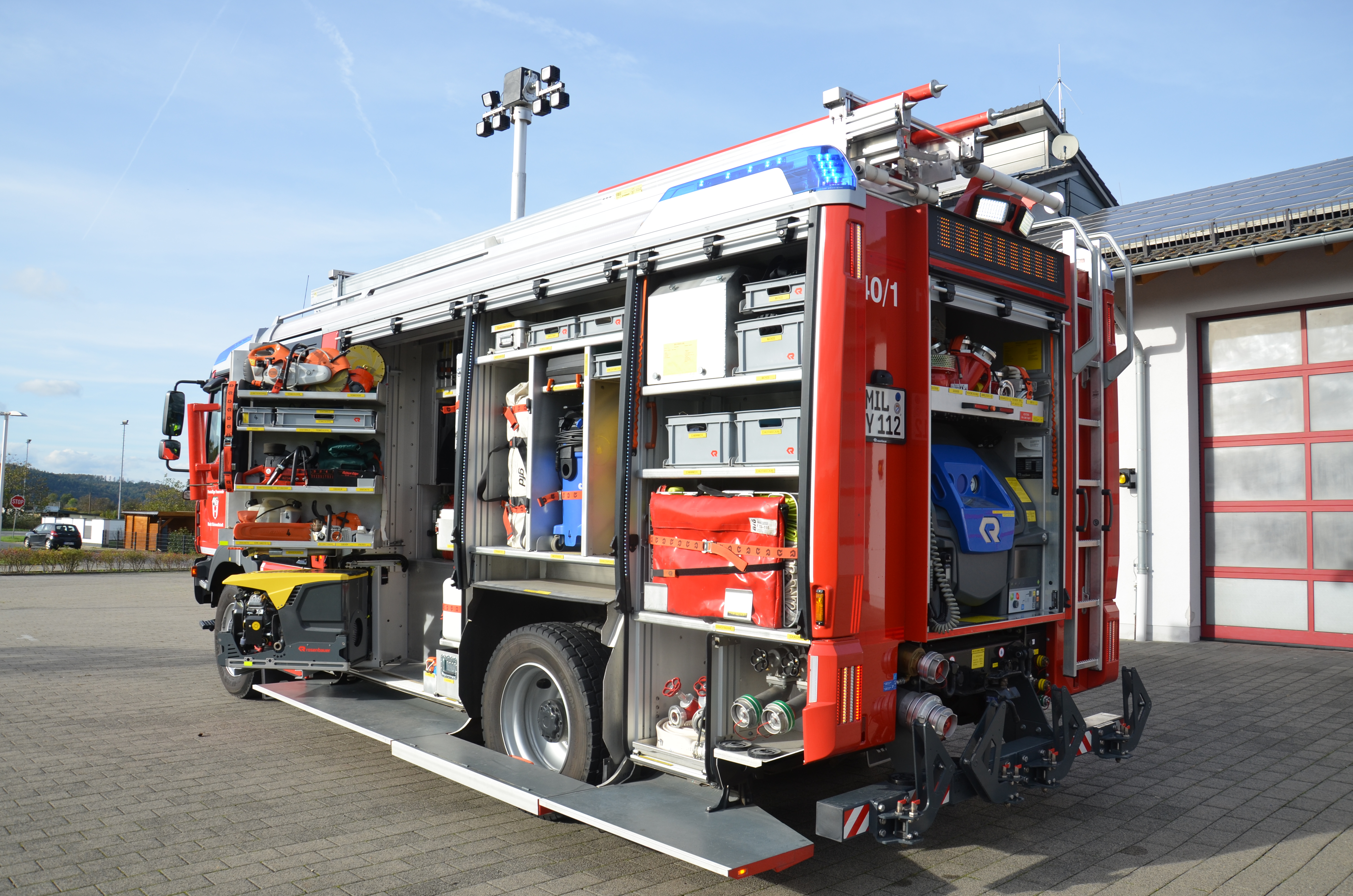 Hilfeleistungslösch- Gruppenfahrzeug HLF 20